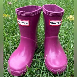 Hunter Rain Boots Toddler Size 6